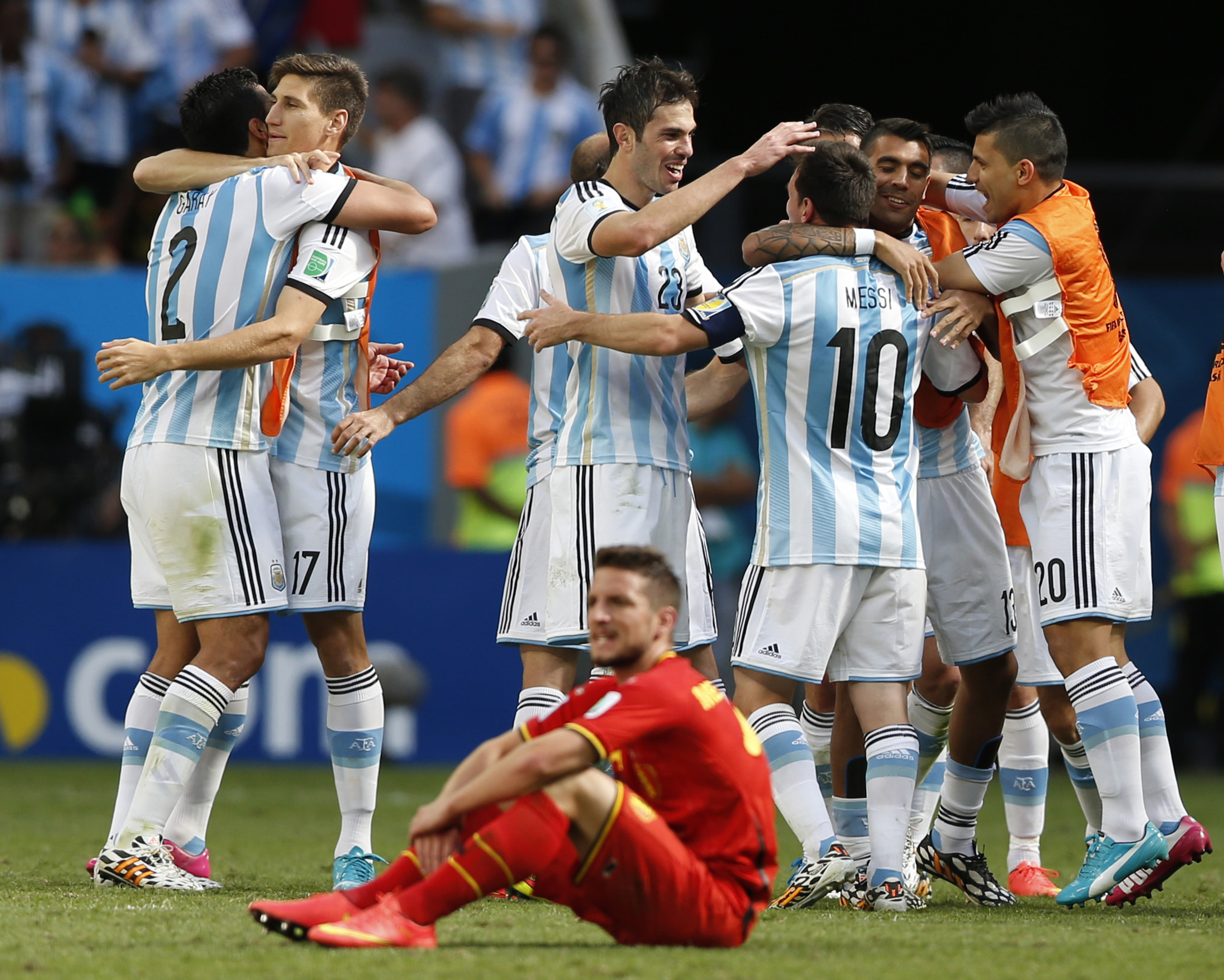 Argentina comemora vitória