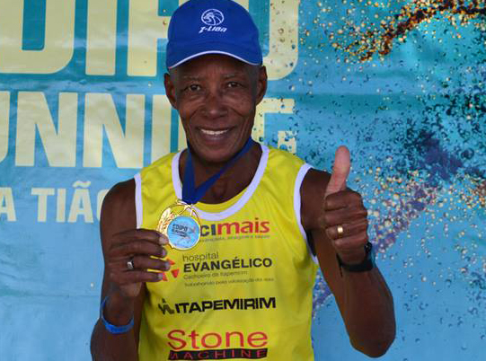 Há 20 anos na prática esportiva, Valdemir de Matos conquistou várias medalhas em maratonas pelo Brasil