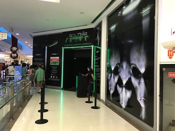 Invasão Alien desafia espectadores a enfrentar extraterrestres no Shopping  Vitória